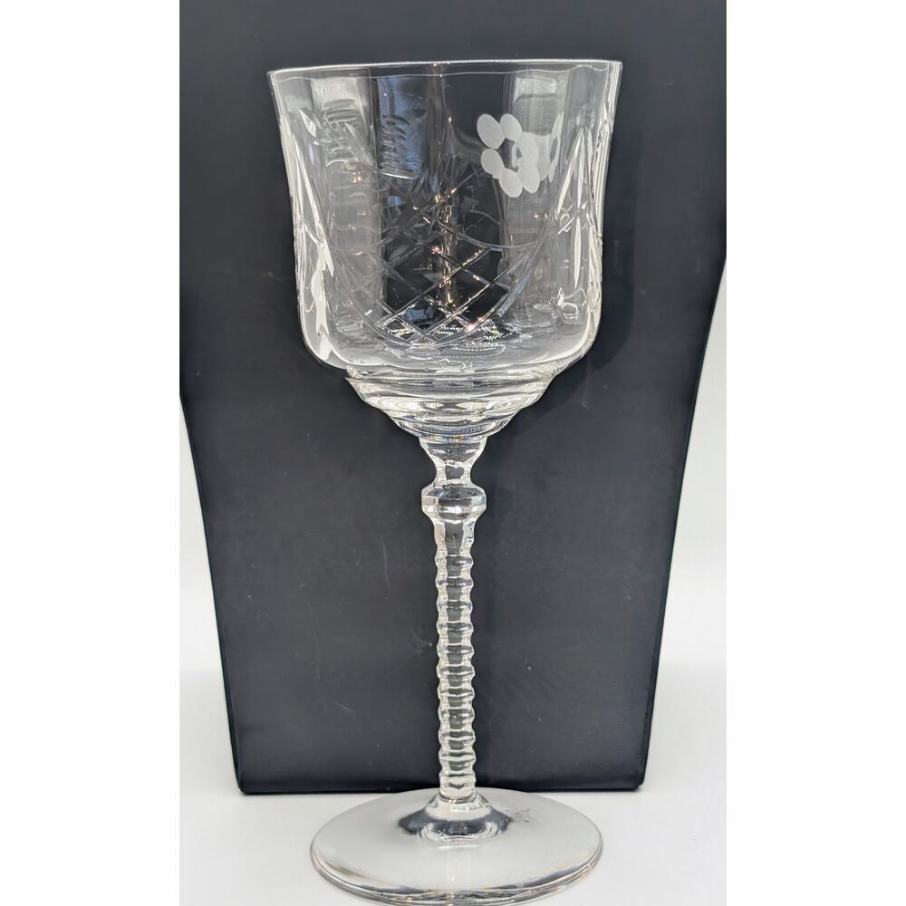 Libbey Rock Sharpe "Del Mar' Wine/Water Discontinued Vintage Goblets Set of 5